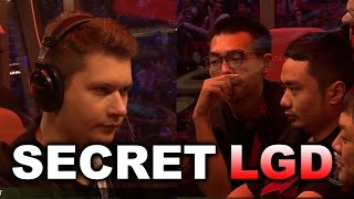 SECRET LGD  WHAT A GAME  EPIC TI6 DOTA 2 [upl. by Suinotna]