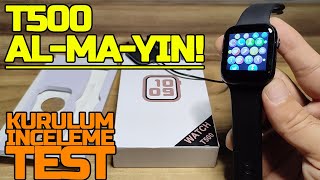 T500 Smartwatch İnceleme ve Kurulumu  Bu Saati Almamanız İçin Çok Sebep Var [upl. by Ahtnahc846]