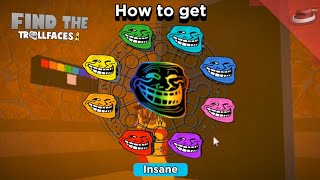 How to get Cartoony Rainbow Trollface and all Trollfaces of colors  Find the Trollfaces Rememed [upl. by Lengel56]