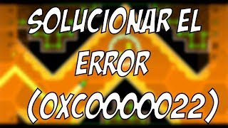 Solucionar el error de Geometry Dash 0xc0000022 [upl. by Marlette]