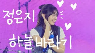 Live 정은지  하늘바라기Hopefully sky [upl. by Xxam]