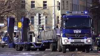 MzKW  LKW Kipper mit Tieflader Technisches Hilfswerk Erfurt [upl. by Bonn]