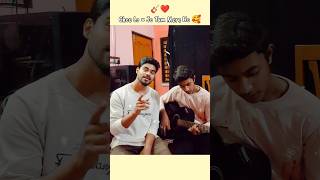 Choo Lo × Jo Tum Mere Ho 🥰 Acoustic Mashup  anuvjain thelocaltrain cover ytshorts viral [upl. by Marcella]