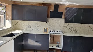 Eclipse Quartz Kitchen Worktops Fitting amp Installation Services in Luton [upl. by Reta491]