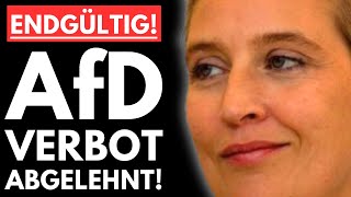 💥PAUKENSCHLAG AfD VERBOT IST GESCHICHTE WEIDEL FÜHRT IN UMFRAGEN💥 [upl. by Mctyre796]