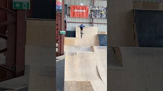 tuck no hander at rampfest Melbourne mtb jumps skatepark rampfest freejump tricks [upl. by Luht301]