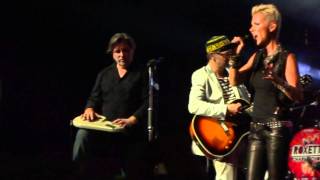 Roxette no Rio 160411  Watercolors in the Rain [upl. by Auston]