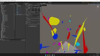 Unity Confetti Particle Effect demo [upl. by Marlowe]