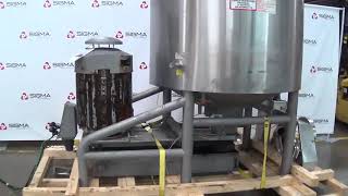 Breddo LORWWSSD 600 Gallon Liquefier Blender SIGMA Equipment [upl. by Jairia512]