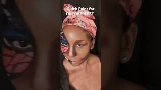 🖌️🖌️🖌️facepaint oktoberfest bodyart [upl. by Albright]