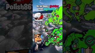 Do we know a geotuber from your country  Cowab with TPE861YT  map fyp fypp fy geotuber [upl. by Ahsiekit828]