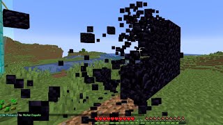 This Pickaxe can insta mine Obsidian [upl. by Franchot]