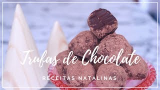 TRUFA DE CHOCOLATE COM ESPECIARIAS  Receitas Natalinas  MARINA MORAIS [upl. by Seessel]