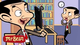 Internet Bean  Mr Bean Cartoon Season 2  Funny Clips  Mr Bean Cartoon World [upl. by Hukill]