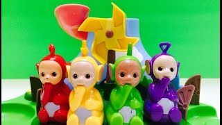 Teletubbies Rare Bath Toy Tubbytronic Superdome with Slide [upl. by Whitford]