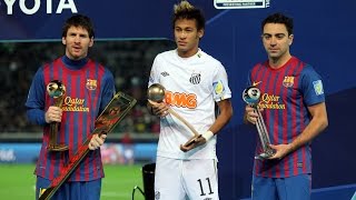 HIGHLIGHTS Santos FC  FC Barcelona 04 FIFA Club World Cup 2011 [upl. by Asserat950]