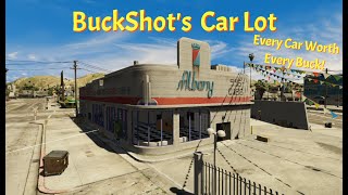 BuckShots Car Lot Lampadati Novak GTA Online GTA 5 Online [upl. by Narod152]