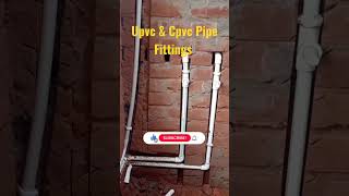 CPVC amp UPVC Pipes Fittings  plumbing jfelectricandplumbing shortvideo [upl. by Ojadnama]