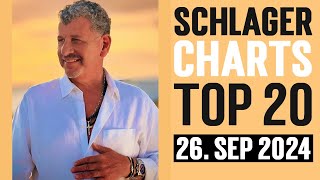 Schlager Charts Top 20  26 September 2024 [upl. by Bethezel]