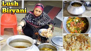 Lush Biryani  Bhatiyara Style  5 Kg Biryani Recipe ♥️ Cooking with Shabana [upl. by Adnah]