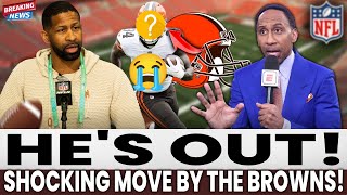 🛑 BROWNS MAKE SHOCKING ROSTER CUT FIND OUT NOW CLEVELAND BROWNS NEWS TODAY [upl. by Allebram749]