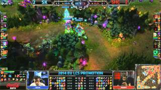 SK vs SHC G5  LCS 2014 EU Spring Promo [upl. by Jordanson711]