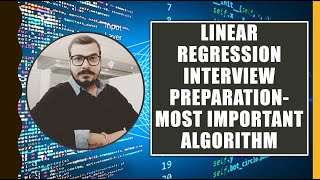 Interview Prep Day 2 Linear Regression Interview QuestionThe Most Important Algorithm In ML amp DS🔥🔥 [upl. by Bradway]