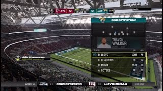 Madden 24 Big Dog 2 League Falcons vs Jaguars jacksonvillejaguars nfl duval madden wearemadden [upl. by Aleen95]