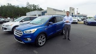 2017 Ford Escape Titanium  Whats New [upl. by Ellezaj]