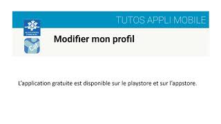 Appli CafMon compte  Modifier son profil [upl. by Porte]