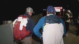 Thousands trek to Chimayo for annual Good Friday pilgrimage [upl. by Laurance]