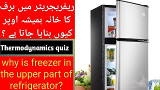 Refrigeratorimportant information about refrigeratorthermodynamic quiz [upl. by Ruscher]