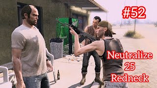 can Trevor Neutralize 25 Redneck  Rampage Redneck mission  GTA 5 game story mode GTA 5 pc 52 [upl. by Territus]