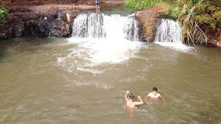 Cachoeira em Jardinópolis [upl. by Ahcsrop]