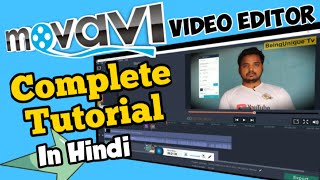 Movavi Video Editor Complete Tutorial For Beginners In Hindi  Movavi Video Editing Tutorial [upl. by Braasch]