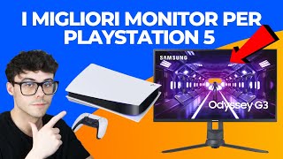 MONITOR PER PS5  I MIGLIORI DA ECONOMICI A FASCIA ALTA [upl. by Ardnohs]