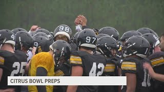 Hawkeyes prepare for Citrus Bowl matchup against Tennessee [upl. by Jessika]