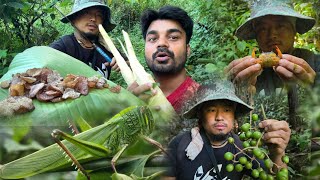 Searching for jungle delicacies in Nagaland [upl. by Lledualc]