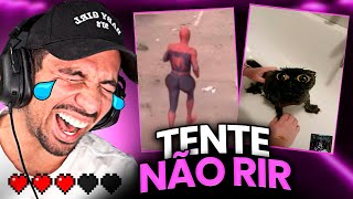 1 HORA DE TENTE NÃO RIR  PIUZINHO REAGINDO OS MELHORES MEMES DOS REELS  VIDEOS ENGRAÇADOS 6 [upl. by Alien]