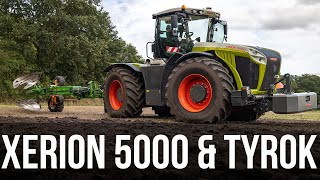 Das erste Mal XERION fahren😳 Vorstellung AMAZONE Tyrok 400 VS [upl. by Arbua]