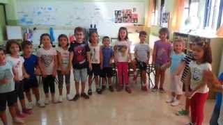 ACTIVIDAD MUSICAL INFANTIL 5 AÑOS LLUEVELLUEVE [upl. by Llenna309]