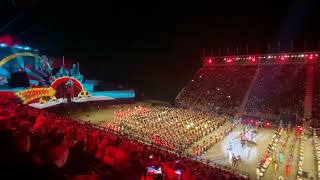 Royal Edinburgh Military Tattoo 2023  The Story Runrig Combined Massed Bands [upl. by Bradman562]