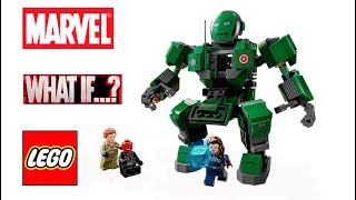 Lego Marvel 76201 Captain Carter amp The Hydra Stomper 💥 Speed Build Review [upl. by Einnig]