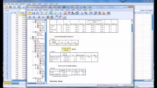 Oneway ANOVA and Post Hoc Test Using SPSS [upl. by Billat]