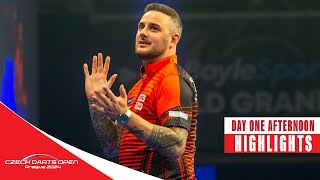 A HUGE UPSET  Day One Afternoon Highlights  2024 Gambrinus Czech Darts Open [upl. by Hamlani]