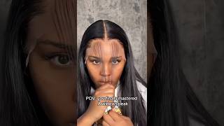 Widows peak wig tutorial widowspeak wigtutorial wiginstall [upl. by Norrek]