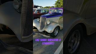 Vintage Ford At A Small Town Car Show ❤ 😎 automobile ford vintagevibes oldcars fyp shorts [upl. by Stovall]