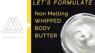 How to Make a Non Melting Whipped Body Butter  DIY Hair and Body Butter  Entrepreneur Life [upl. by Niahs41]