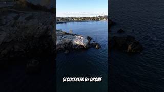 Gloucester by drone Massachusetts 🇺🇸 USA sunset drone travel [upl. by Winther82]