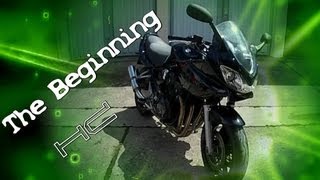 Suzuki GSF Bandit 1200 S The Beginning [upl. by Nosyaj]